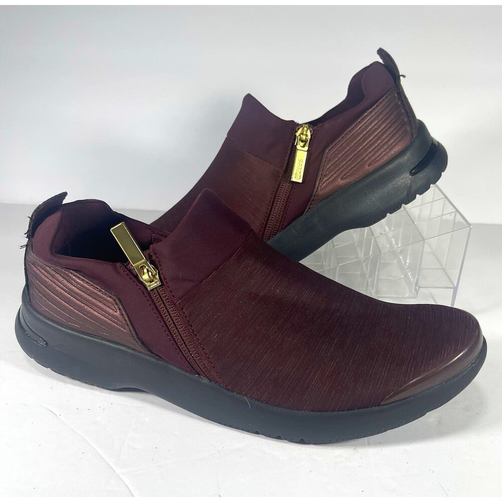 Bzees Secret Women’s Slip-On Comfort Shoes - Burgundy - Size 7.5M